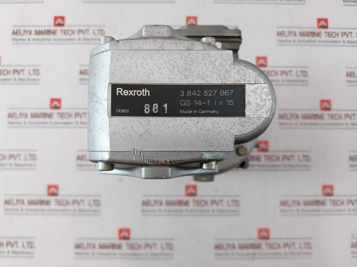 Rexroth 3 842 532 421 3-phase Motor With Gear Reducer Iec 60034 Baum3Slx7 26-40-7