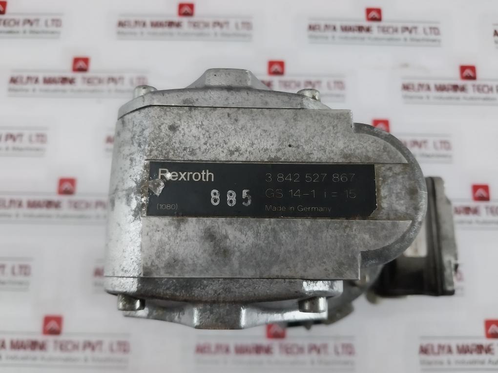Rexroth 3 842 532 421 3-phase Motor With Gear Reducer Ip55 Iec 60034 1380 Rpm