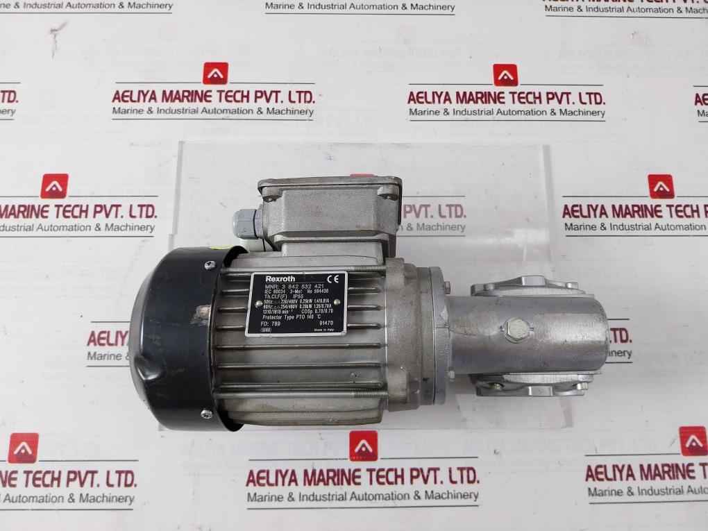 Rexroth 3 842 532 421 Three-phase Motor With Thermal Protection 140˚C Mm8 0.25Kw