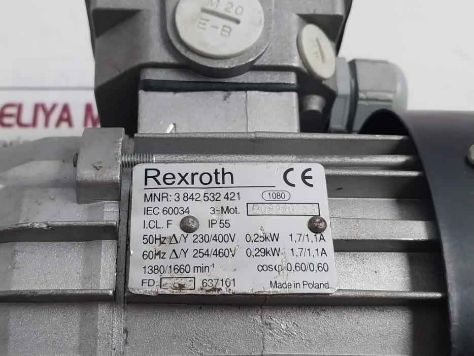 Rexroth 3 842 532 421 Three-phase Motor With Thermal Protection 3-mot B08360753