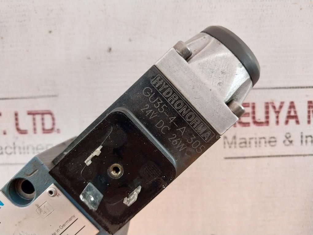 Rexroth 4We 6 J53/Ag24Nz5 Directional Control Valve 24V Dc 26W Gu35-4-a 305