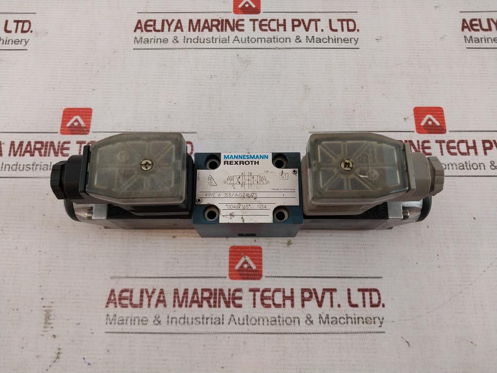 Rexroth 4We 6 J53/Ag24Nz5 Directional Control Valve 24V Dc 26W Gu35-4-a 305