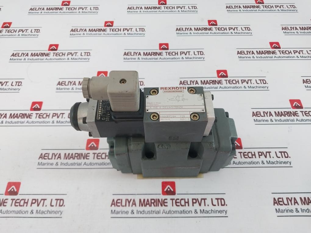 Rexroth 4weh10d20/6ag Directional Spool Valve 110v-dc