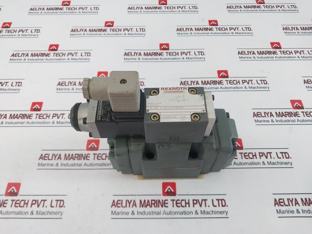 REXROTH 4WEH10D20/6AG Directional Spool Valve 110V-DC