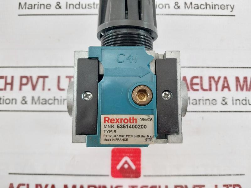 Rexroth 5351400200 Type R Pressure Regulator 12 Bar 5351403200