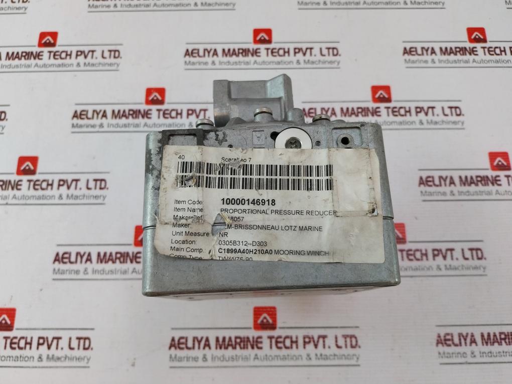 Rexroth 561 010 215 0 Pressure Control Valve 24V Dc