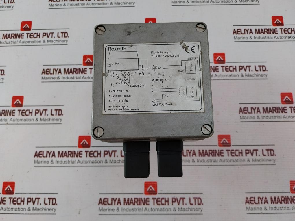 Rexroth 561 010 215 0 Pressure Control Valve 24V Dc