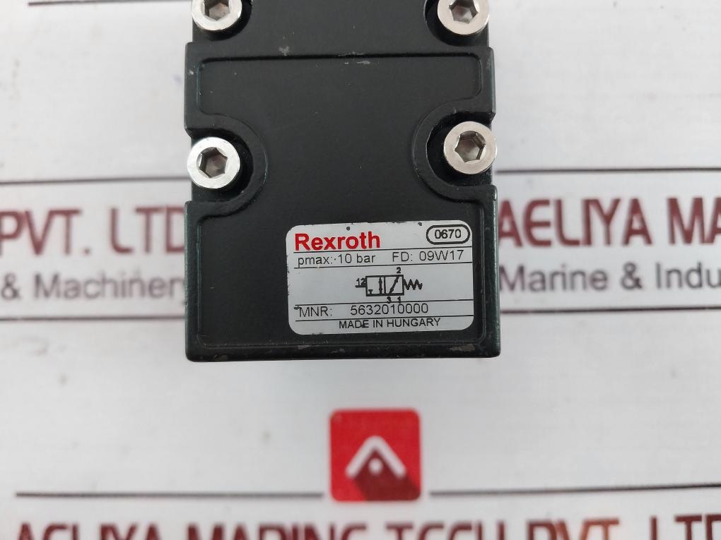 Rexroth 5632010000 Directional Valve 10 Bar 09W17 0670