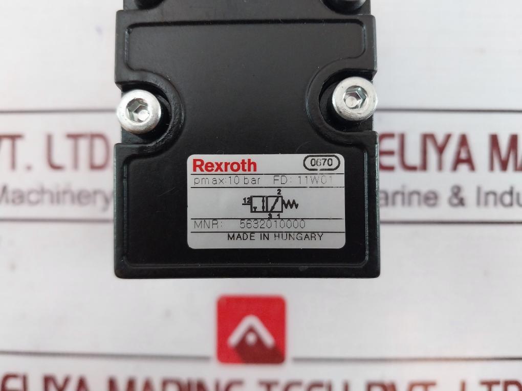 Rexroth 5632010000 Directional Valve 10Bar 11W01
