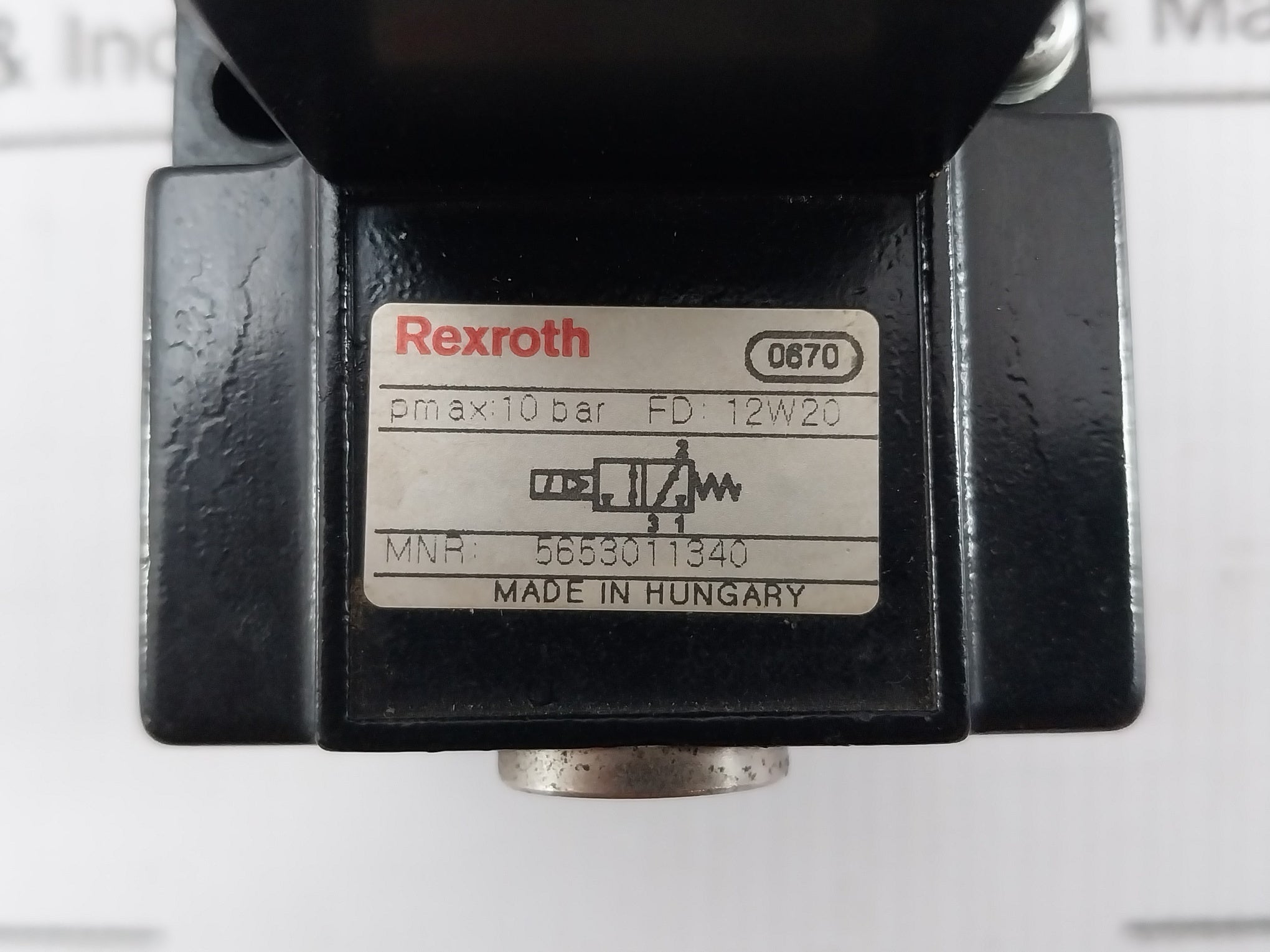 With Used Condition Directional Control Valve 5653011340 Rexroth