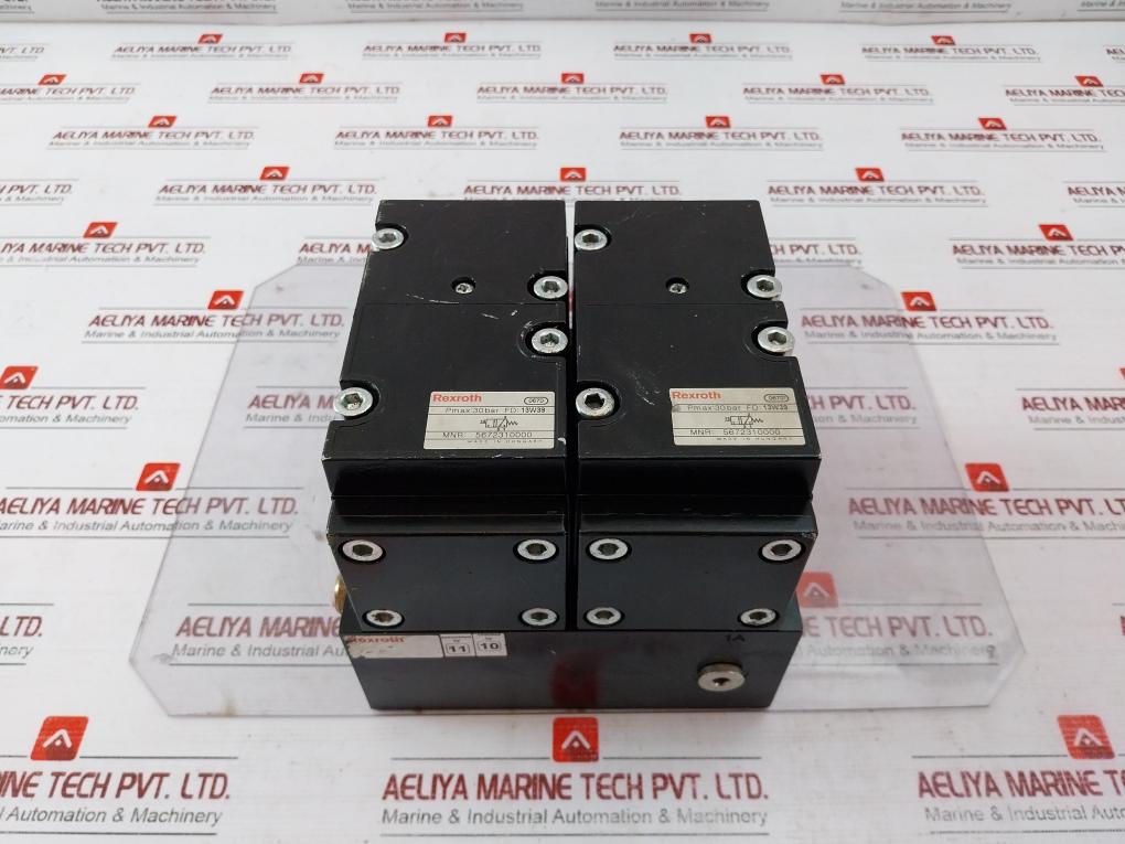 Rexroth 5672310000 Aventics Pneumatic Directional Valve 30 Bar 5684420000