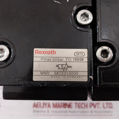 Rexroth 5672310000 Aventics Pneumatic Directional Valve 30 Bar 5684420000