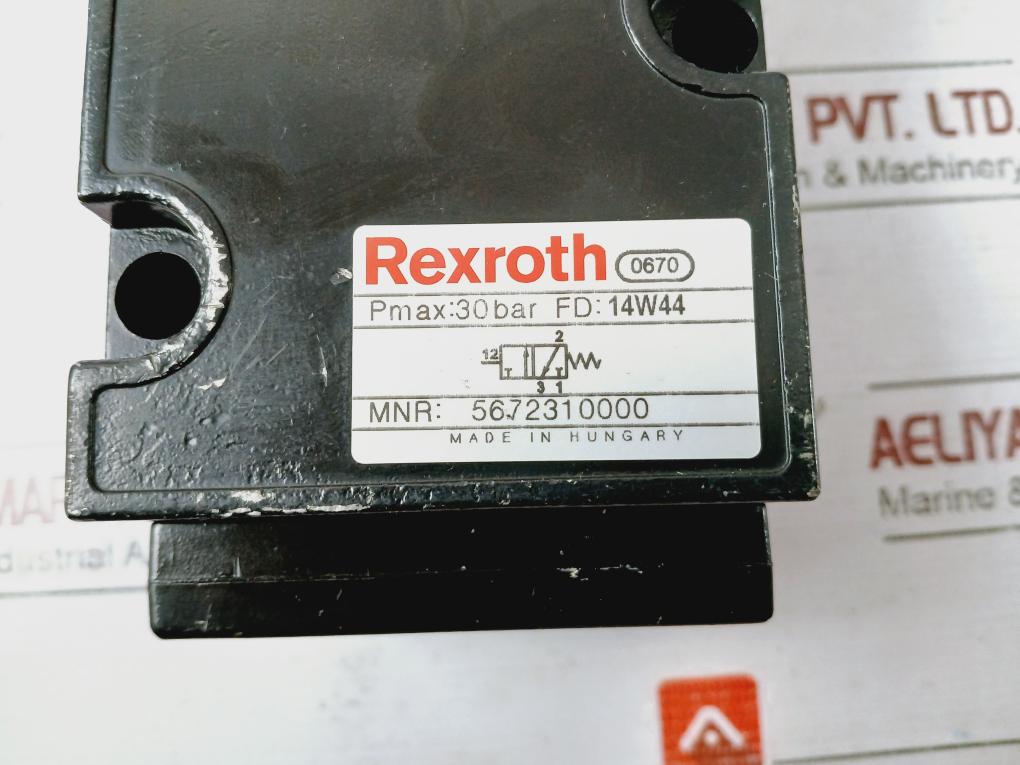 Rexroth 5672310000 Pneumatic Directional Valve 30 Bar