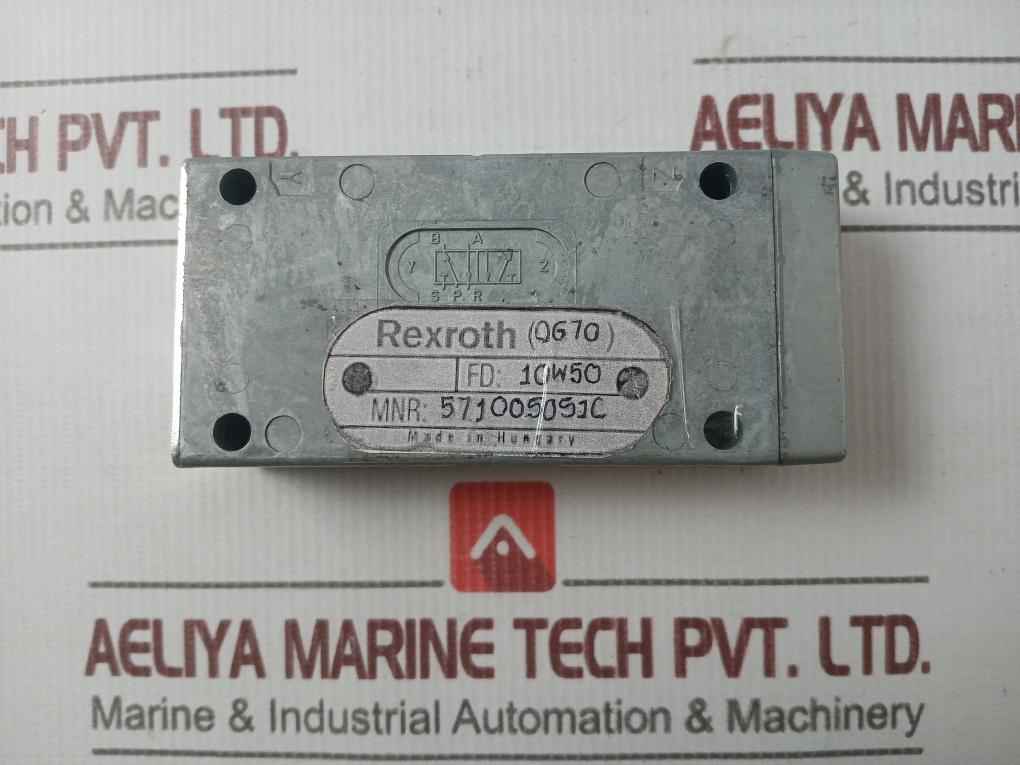 Rexroth 571005051C Pneumatic Directional Control Valve 10W50 D22
