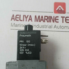 Rexroth 572 548 222 0 Solenoid Valve 24v