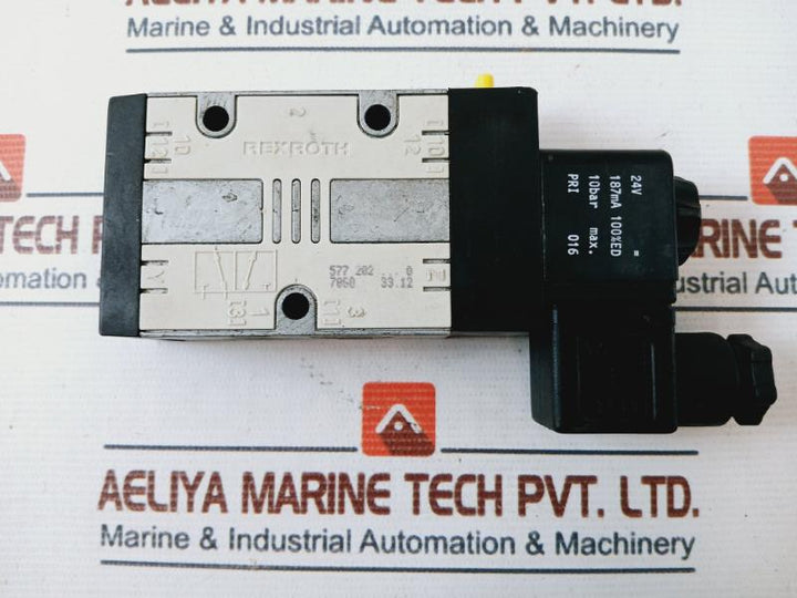 Rexroth 577 202…0 Pneumatic Solenoid Valve 24V 10Bar Max