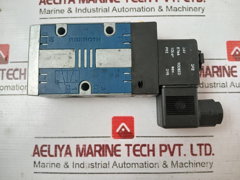 Rexroth 577 208...0 Pneumatic Solenoid Valve 10 Bar Max 250V