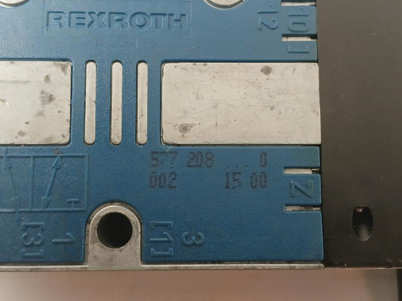 Rexroth 577 208...0 Pneumatic Solenoid Valve 10 Bar Max 250V
