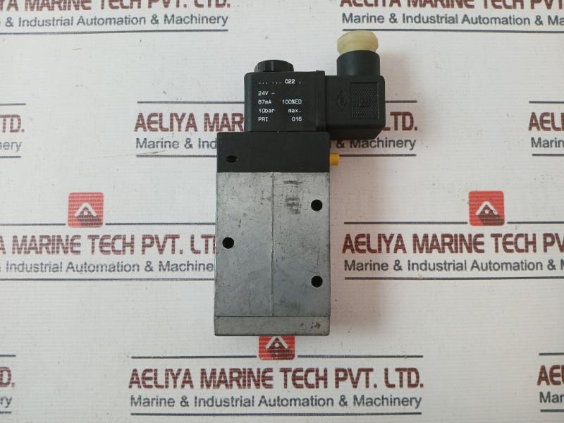 Rexroth 577 208...0 Single Solenoid Valve 10Bar Max 24V