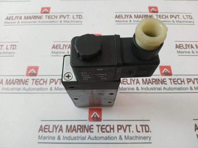 Rexroth 577 208...0 Single Solenoid Valve 10Bar Max 24V