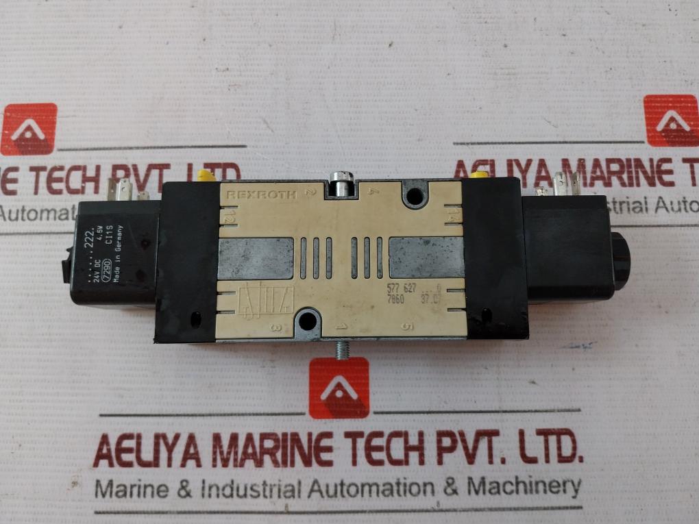 Rexroth 577 627...0 Double Solenoid Valve 24V Dc 4.5W Ci1S 7290