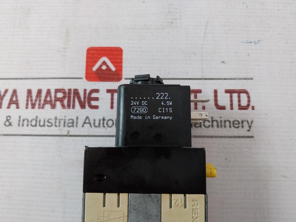 Rexroth 577 627...0 Double Solenoid Valve 24V Dc 4.5W Ci1S 7290