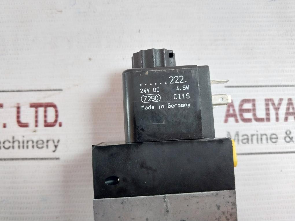Rexroth 7290 Pneumatic Solenoid Valve 24V Dc 4.5W Ci1S