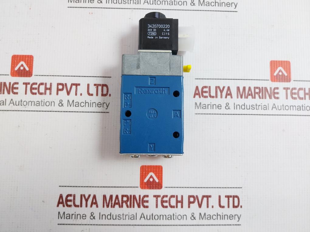 Rexroth/ Aventics Solenoid Operated Valve 3723522220 24V Dc 4.4W
