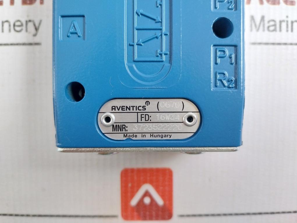Rexroth/ Aventics Solenoid Operated Valve 3723522220 24V Dc 4.4W