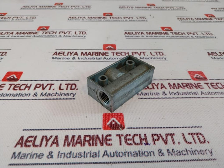 Rexroth Bosch 5340.170.000 Block Pneumatic Shuttle Valve 9180 892
