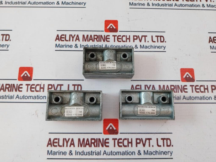 Rexroth Bosch 5340.170.000 Pneumtic Shuttle Valve