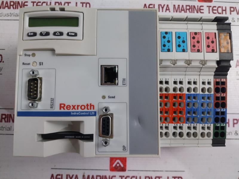 Rexroth Cml20.1-np-120-na-nnnn-nw Indra Control L20 Dc24V 1.5A/8A, Aa05083Xb