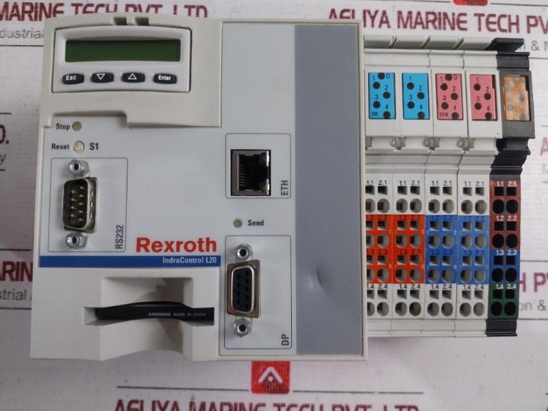Rexroth Cml20.1-np-120-na-nnnn-nw Indra Control L20 Dc24V 1.5A/8A, Aa05083Xb