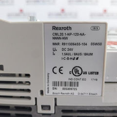 Rexroth Cml20.1-np-120-na-nnnn-nw Indra Control L20 Dc24V 1.5A/8A, Aa05083Xb