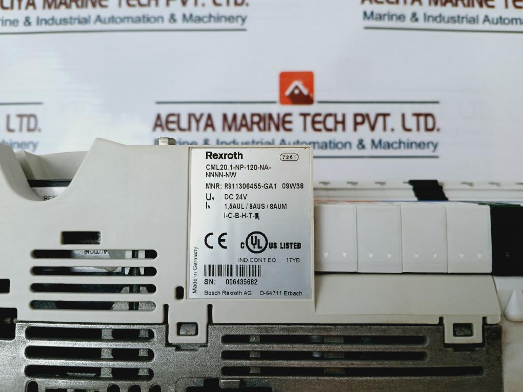 Rexroth Cml20.1-np-120-na-nnnn-nw Indracontrol L20 Ethernet Profibus Dc 24V
