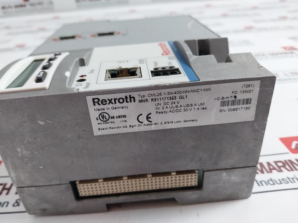 Rexroth Cml25.1-3N-400-nn-nnc1-nw Indracontrol L25, R911171363 Gl1 24Vdc