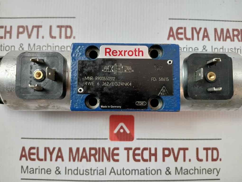 Rexroth Directional Control Valve 24Vdc R900550312