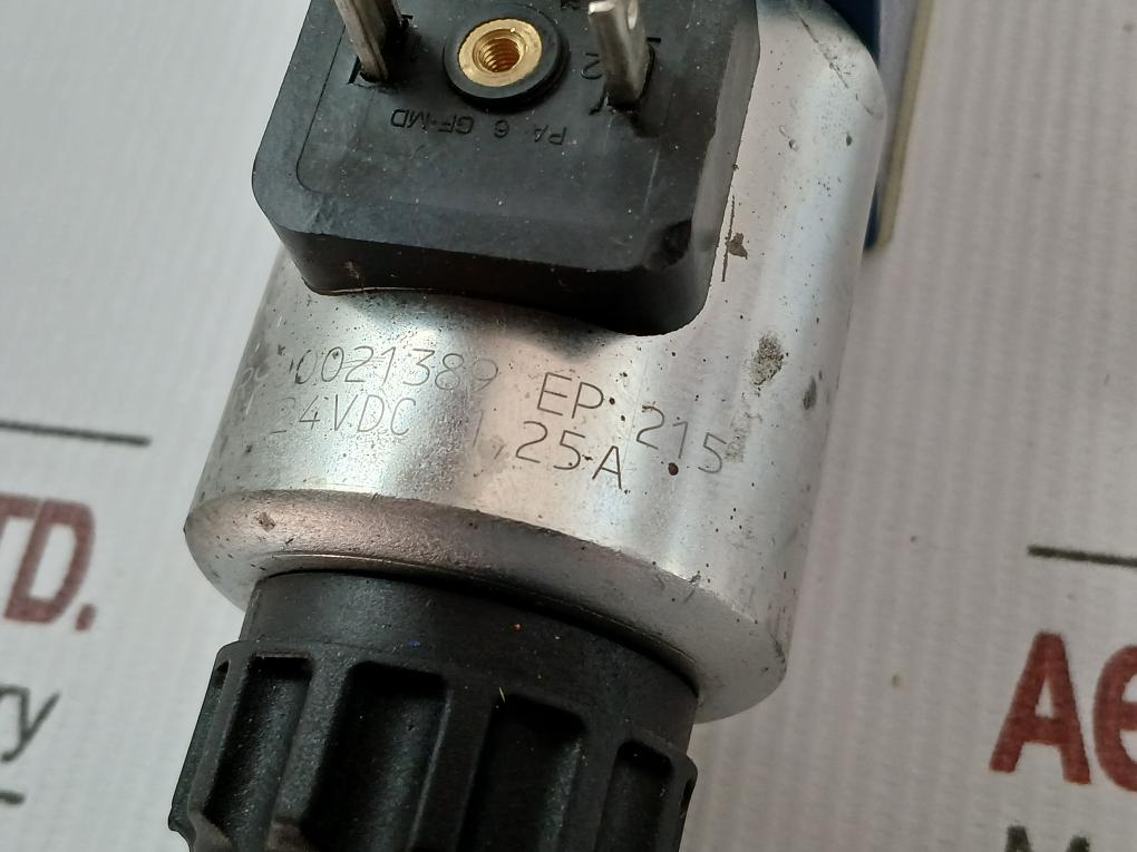 Rexroth Directional Control Valve 24Vdc R900550312