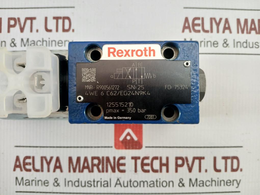 Rexroth Directional Solenoid Valve R900561272 24Vdc 350 Bar