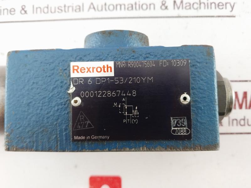 Rexroth Dr 6 Dp1-53/210Ym Direct Operated Pressure Reducing 000122867448 607318 11