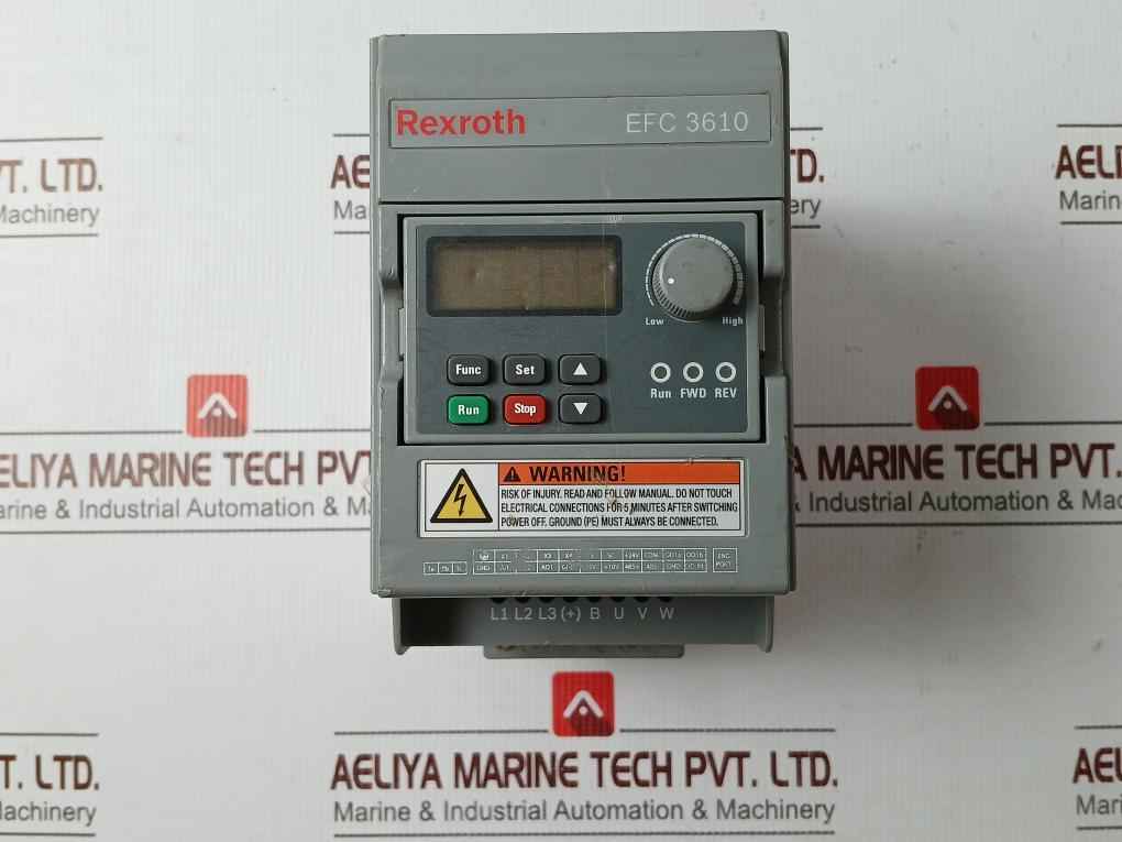 Rexroth Efc3610-0K75-3P4-mda-7P-nnnnn-nnnn Frequency Converter 2.6A 50/60Hz