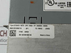 Rexroth Efc3610-0K75-3P4-mda-7P-nnnnn-nnnn Frequency Converter 2.6A 50/60Hz