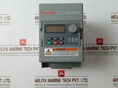 Rexroth Efc3610-0K75-3P4-mda-7P-nnnnn-nnnn Frequency Converter 2.6A 50/60Hz