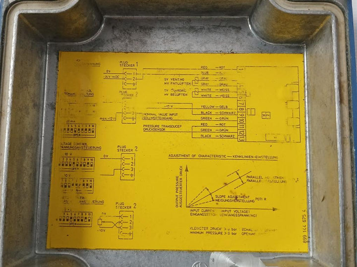 Rexroth Electro-pneumatic Regulator 3460565500