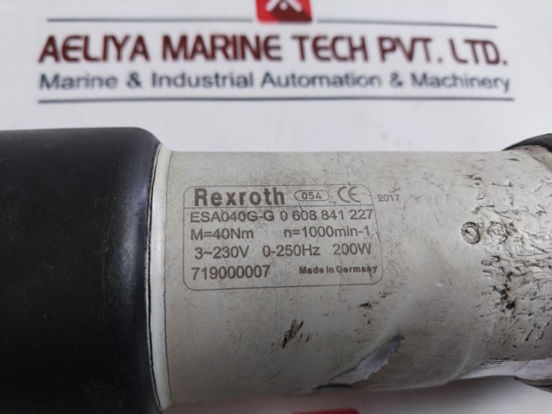 Rexroth Esa040G-g Handheld Nutrunner 3~230V 0-250Hz 200W