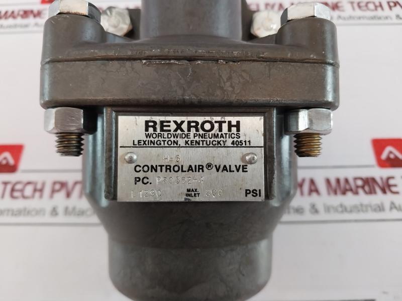 Rexroth H-3 P50382-4 Controlair Valve 200 Psi