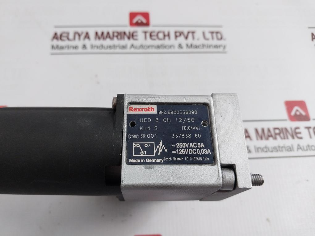 Rexroth Hed 8 Oh 12/50 Pressure Switch R900536090 ~250Vac 5A