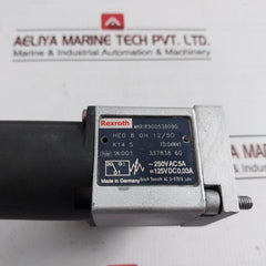 Rexroth Hed 8 Oh 12/50 Pressure Switch R900536090 ~250Vac 5A