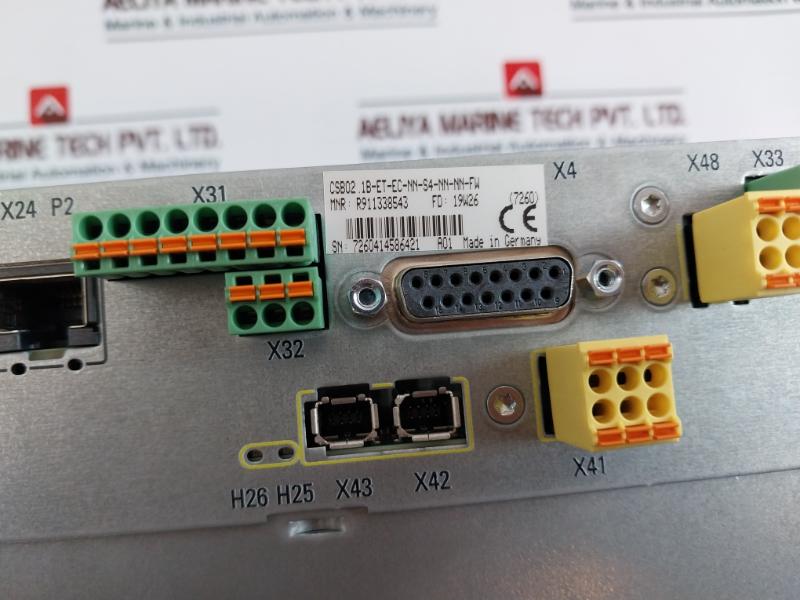Rexroth Hcs02.1E-w0054-a-03-nnnn Frequency Converter 200…500V 20A 50…60Hz