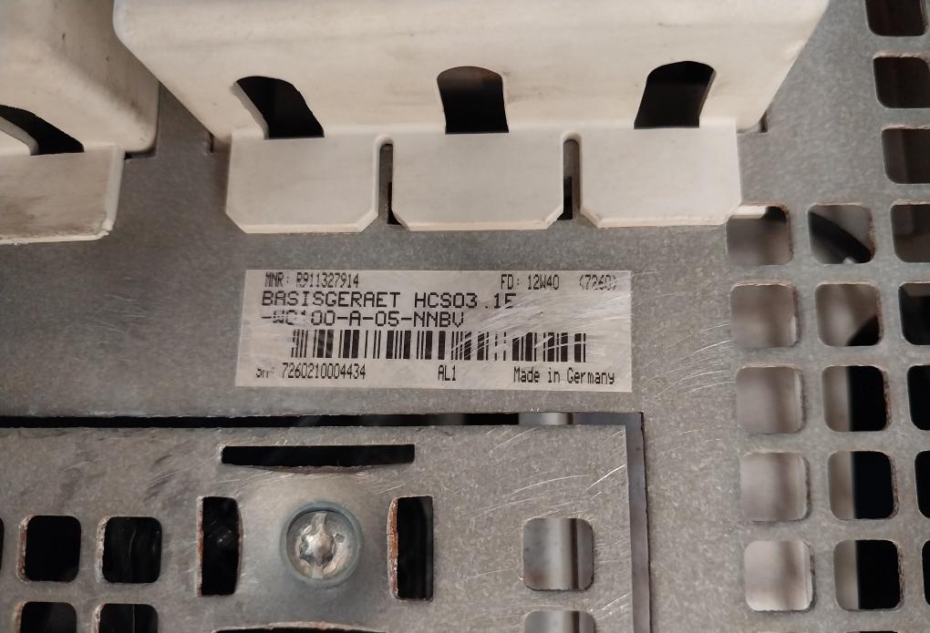 Rexroth Hcs03.1e-w0100-a-05-npbv Indradrive Hcs03 Basic Drive 42000a